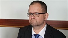 Léka Jaroslav Hájek v soudní síni. (6. listopadu 2017)