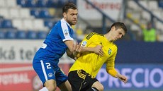 Liberecký Radim Breite v osmifinále MOL Cupu pozorn steí karvinského...