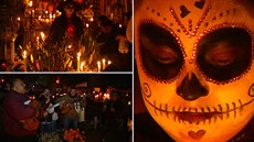 Na svátek mrtvých jsou mexické hbitovy plné ivota