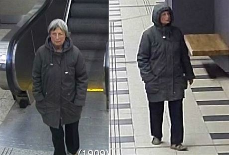 Policisté stále pátrají po seniorce, kterou naposledy zachytily kamery v metru....