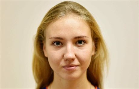 Volejbalistka Tetiana Karpuinová