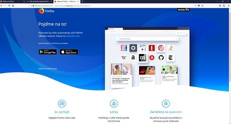 Nový Firefox Quantum slibuje nebývalou rychlost.