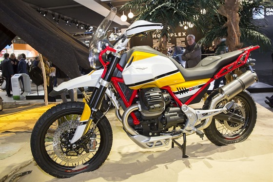 Téměř hotová produkční verze scrambleru od Moto Guzzi vychází z nové pohonné...