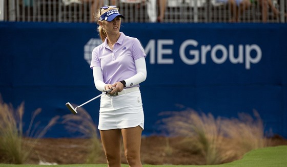 Jessica Kordová na finálovém turnaji LPGA v Naples.