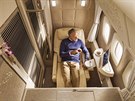 Aerolinky Emirates pedstavily nový luxusní interiér letounu Boeing 777...