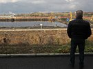 Ropné laguny zstávají velkou ekologickou zátí Ostravy. (14. listopadu 2017)