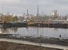 Ropné laguny coby velká ekologická zát Ostravy. (14. listopadu 2017)