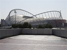 Stadion Chalífa v katarském Dauhá, na kterém se v roce 2022 budou hrát zápasy...