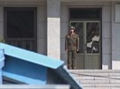Severokorejského vojáka postelili pi dezerci do Jiní Koreje