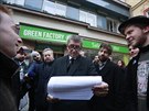 Pedseda Andrej Babi a dalí zástupci hnutí ANO uctili památku 17. listopadu...