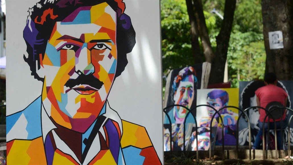 Za cenu kolem 130 dolarů si v ulicích Medellínu mohou turisté koupit portrét...