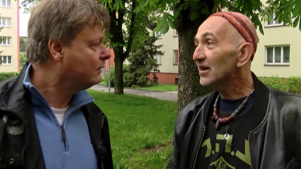 Igor Chaun a Ji�í X. Dole�al v dokumentu Nep�esaditelný!