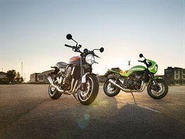 Kawasaki Z900RS je čtyřválec vycházející z modelu Z900, ovšem jde o motocykl s...
