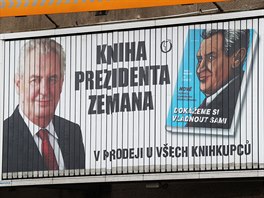 Reklama na knihu rozhovor prezidenta Miloe Zemana podle Úadu pro dohled nad...