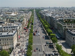 Paí, Letecný pohled na Champs Élysées