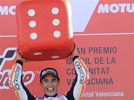 Marc Mrquez slav titul ampiona MotoGP.