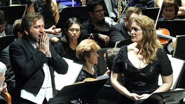Tenorista Andreas Schager a sopranistka Meagan Millerov ztvrnili v koncertnm proveden Wagnerovy Valkry role Siegmunda a Siegmundy.