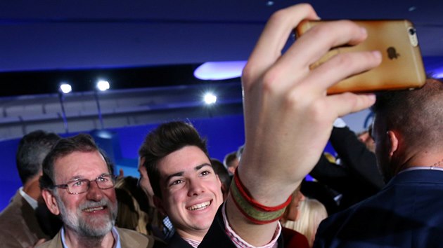 Premiér Mariano Rajoy navštívil Bracelonu.