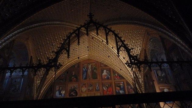 Unikátní výzdoba kaple sv. kříže ve Velké věži