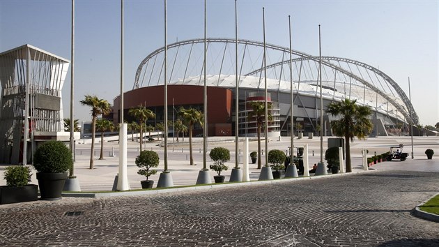 Stadion Chalfa s v katarskm Dauh, na kterm se bude hrt  mistrovstv svta 2022.