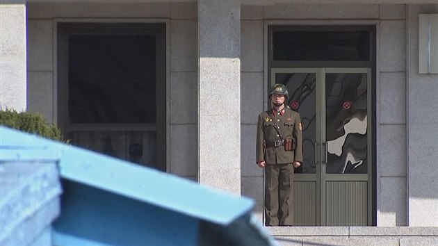 Severokorejskho vojka postelili pi dezerci do Jin Koreje