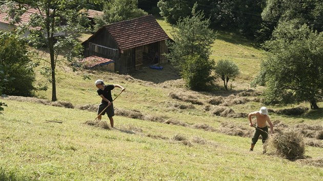 Lokalita Hutě na Žítkové v Bílých Karpatech.