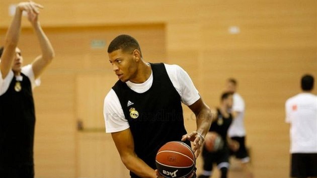 Walter Edy Tavares na trninku Realu Madrid