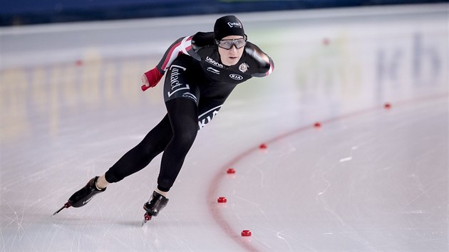 Ivanie Blondinov na ptikilometrovm okruhu ve Stavangeru