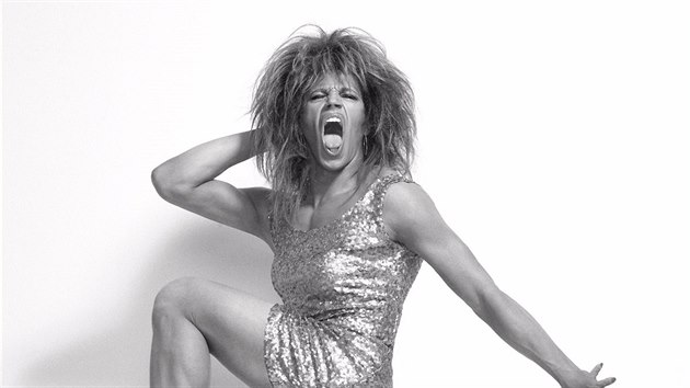 Milan Peroutka jako Tina Turner v kalendi Promny 2018