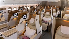 Aerolinky Emirates představily nový luxusní interiér letounu Boeing 777...