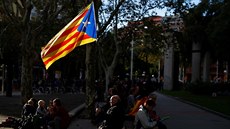 Statisíce lidí demonstrují v Barcelon za proputní osmi separatistických...