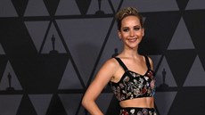 Jennifer Lawrencová na Governors Awards (Los Angeles, 11. listopadu 2017)