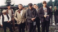 Ji�í Krampol, Rudolf Vodrá�ka, Josef Kubí�ek a Václav Vydra v seriálu...