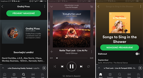 Spotify zkouí peskakování reklam i pro neplatící uivatele. (ilustraní snímek)