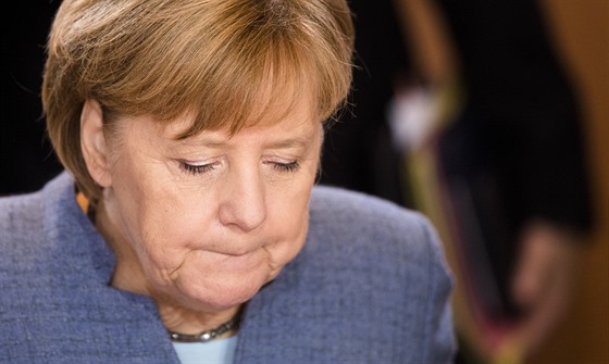 Německá kancléřka Angela Merkelová (22. listopadu 2017)