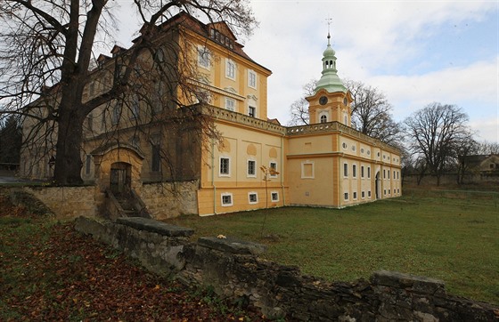 Barokní zámek v Liběšicích