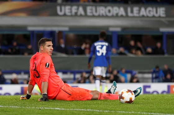 ZASE JSME DOSTALI GL. Zklaman glman Evertonu Joel Robles.