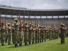 Pípravy na prezidentskou inauguraci Emmersona Mnangagwy v Harare (23....