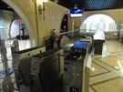 Expozice v muzeu historie petrohradského metra