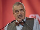 Karel Schwarzenberg na celosttnm snmu TOP 09 v Praze (25. listopadu 2017)