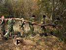 Výcvikový tábor pro ruskou omladinu ve mst Stavropol