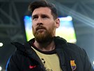 Lionel Messi z Barcelony zaal utkání Ligy mistr na Juventusu jen mezi...