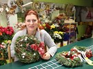 Vedouc jihlavskho kvtinovho studia Trendy florist Barbora Konen se v...