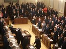 Ustavující schze Poslanecké snmovny dne 20. listopadu 2017.
