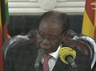 Svrený zimbabwský prezident Robert Mugabe odmítal rezignovat