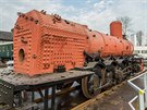 Spedin spolenost odv lokomotivu Conrad Vorlauf z roku 1873 z Jarome do...