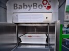 Oteven babyboxu nov generace v steck Masarykov nemocnici.