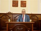 Prezident Miloš Zeman zahájil 29. listopadu na krajském úřadu v Brně třídenní...
