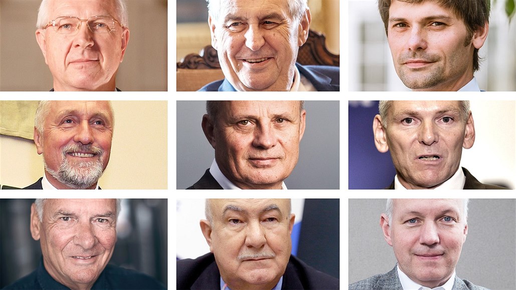 Prezidentských voleb v lednu 2018 se zú�astní dev�t kandidát�.