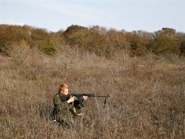 Výcvikový tábor pro ruskou omladinu ve mst Stavropol